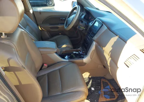 2006 Honda Pilot Ex-L из США, поврежденный, VIN 2HKYF18736H510041